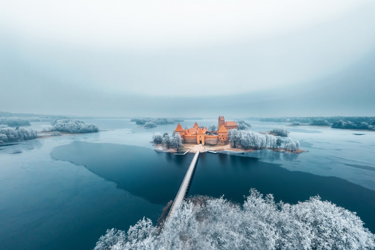 Dronestagram 2018-Wonderland de invierno por Andrius A